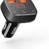 Anker ROAV SmartCharge F0 Bluetooth FM Transmitter for Car