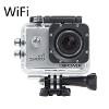 DBPOWER Waterproof Action Camera 12MP 1080P HD with 2 Batteries and Free Accessories Kit (Wifi Silver)
